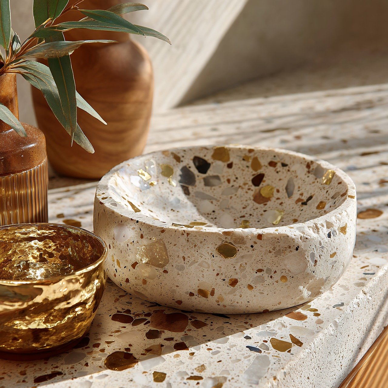 d&eacute;couvrez le terrazzo, un rev&ecirc;tement design et intemporel alliant esth&eacute;tique et durabilit&eacute; pour sublimer vos sols et surfaces int&eacute;rieures.